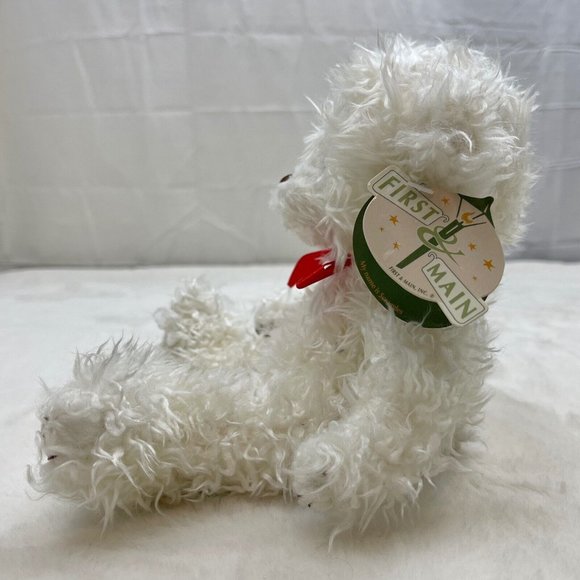 First & Main Scraggles 11" Teddy Bear Plush Stuffed Toy White Tags Attached - Picture 11 of 12